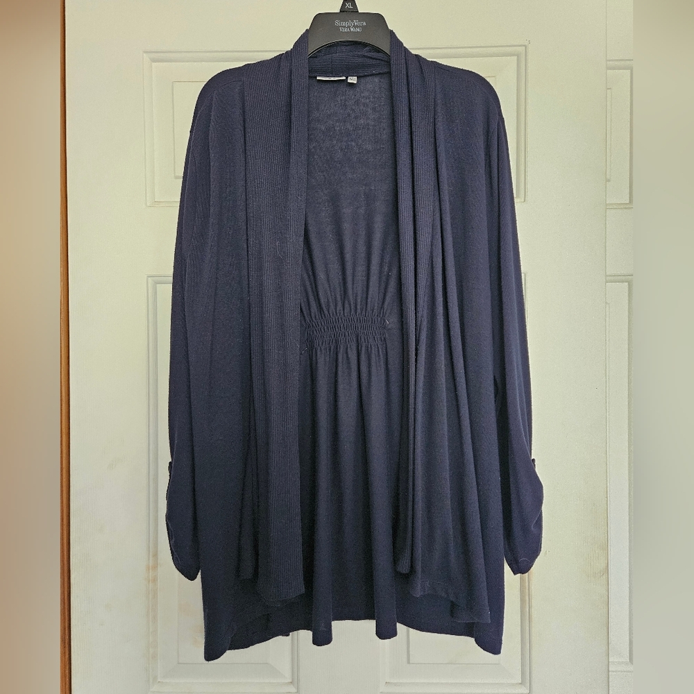 Croft & Barrow Navy Blue Women's Cardigan